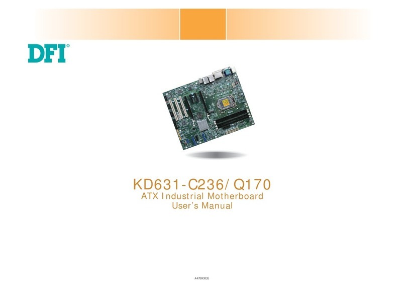 DFI KD631-C236/Q170 user manual