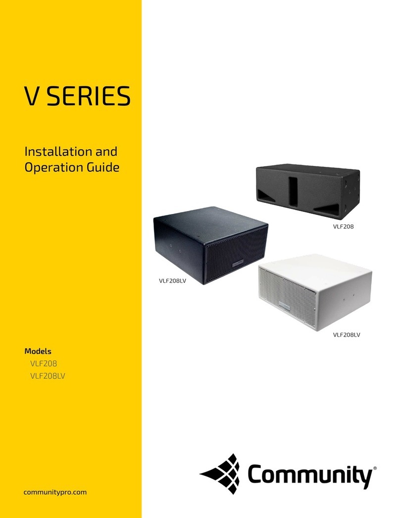 Community V2-6 Installation and operation guide