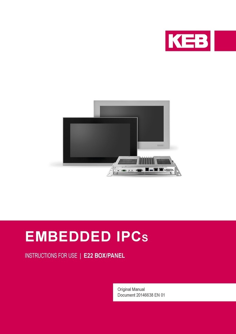 KEBCO C6 E22 BM-RVL Instructions for use