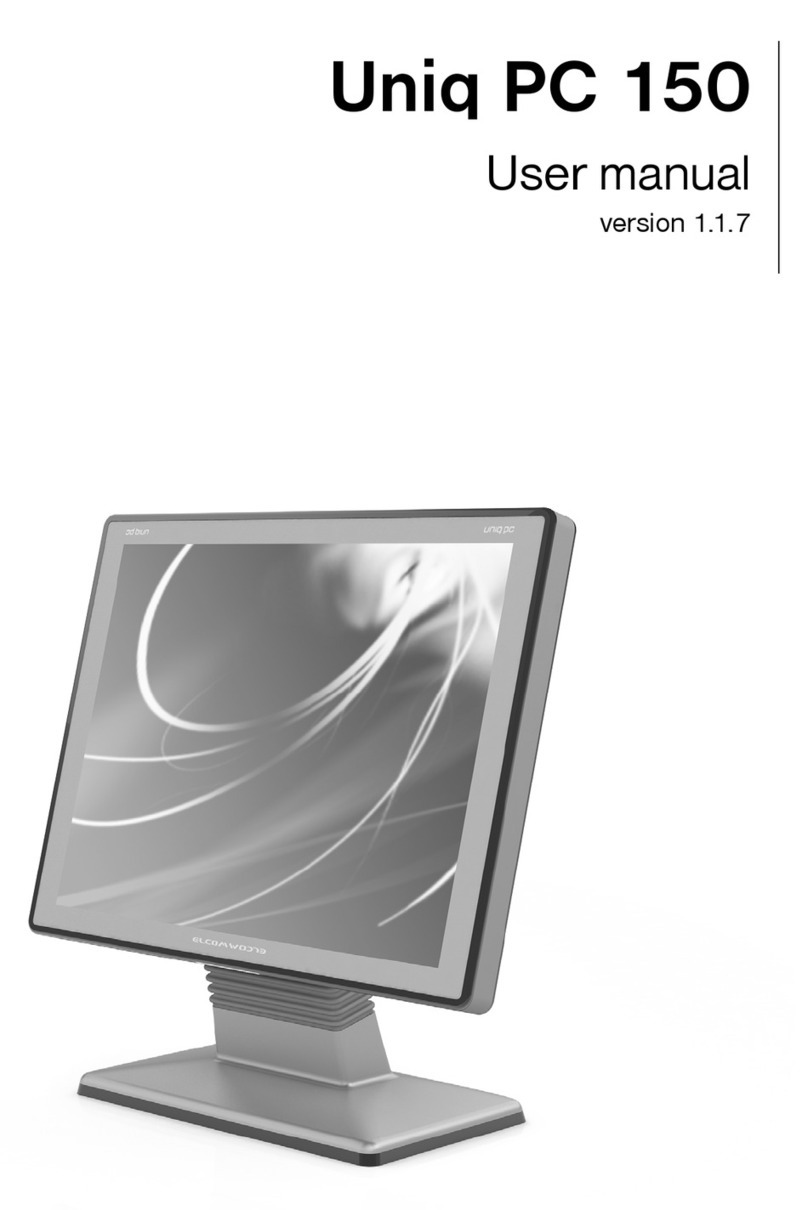 ELCOM Uniq PC 150 user manual
