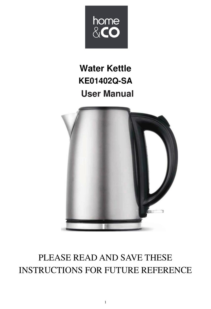 home & CO KE01402Q-SA user manual