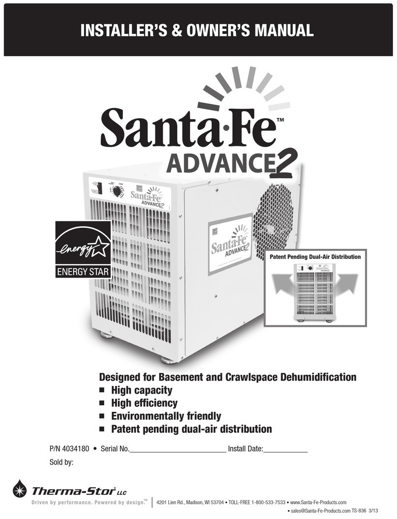 Santa Fe Advance2 Installer's & owner's manual