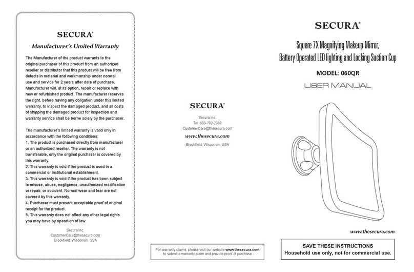 Secura 060QR user manual