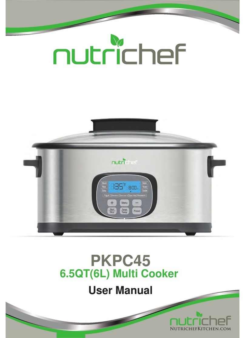 NutriChief PKPC45 user manual