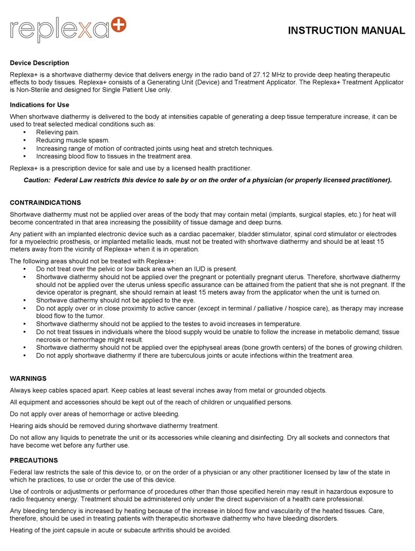 ProMedTek Replexa+ instruction manual