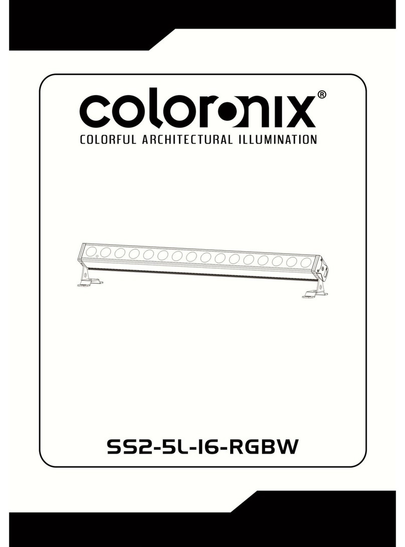 Coloronix SS2-5L-16-RGBW user manual