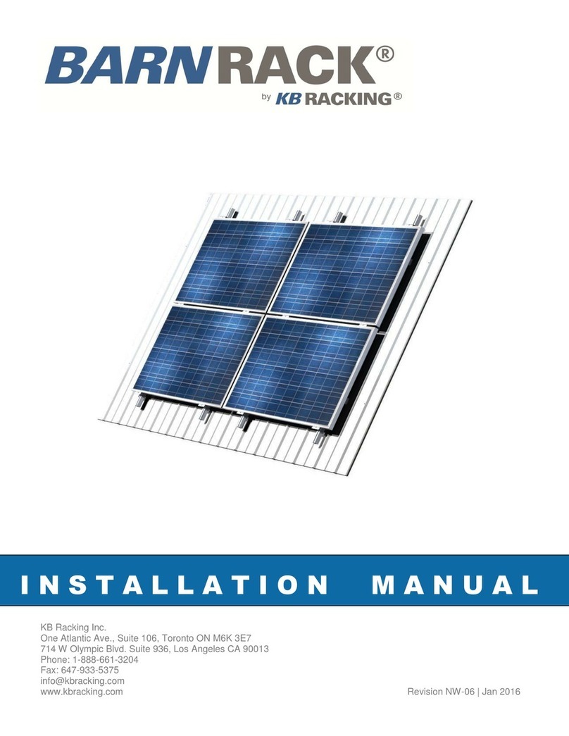 KB Racking BarnRack installation manual
