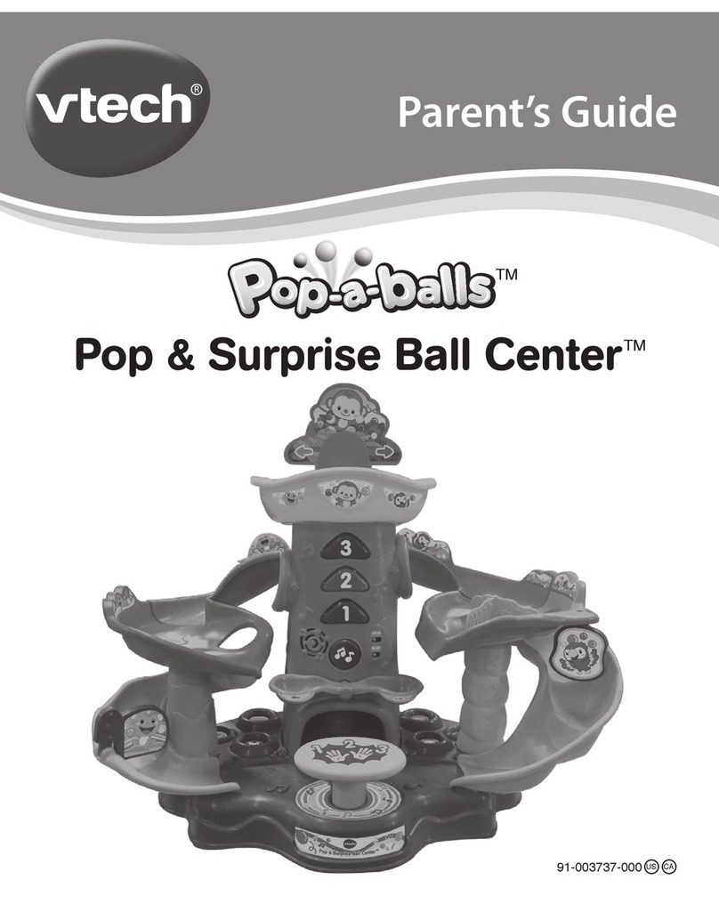 V-tech Pop-a-Balls Pop & Surprise Ball Center Assembly Instructions