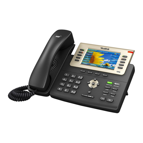 Yealink T29G User manual