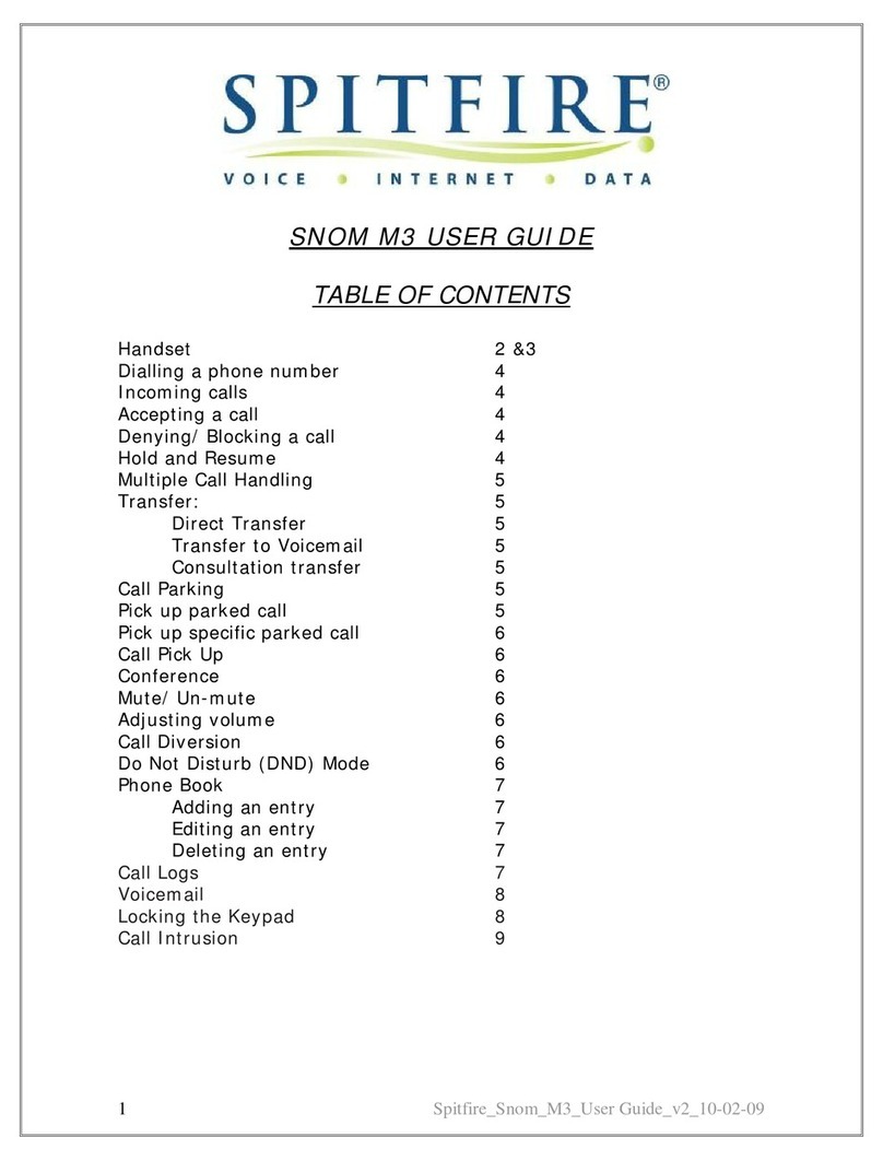 Spitfire SNOM M3 user guide