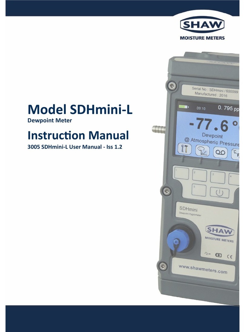 Shaw SDHmini-L instruction manual