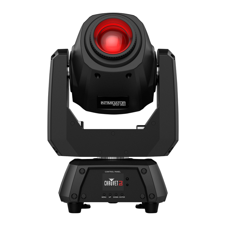 Chauvet DJ INTIMIDATOR SPOT 260 User manual