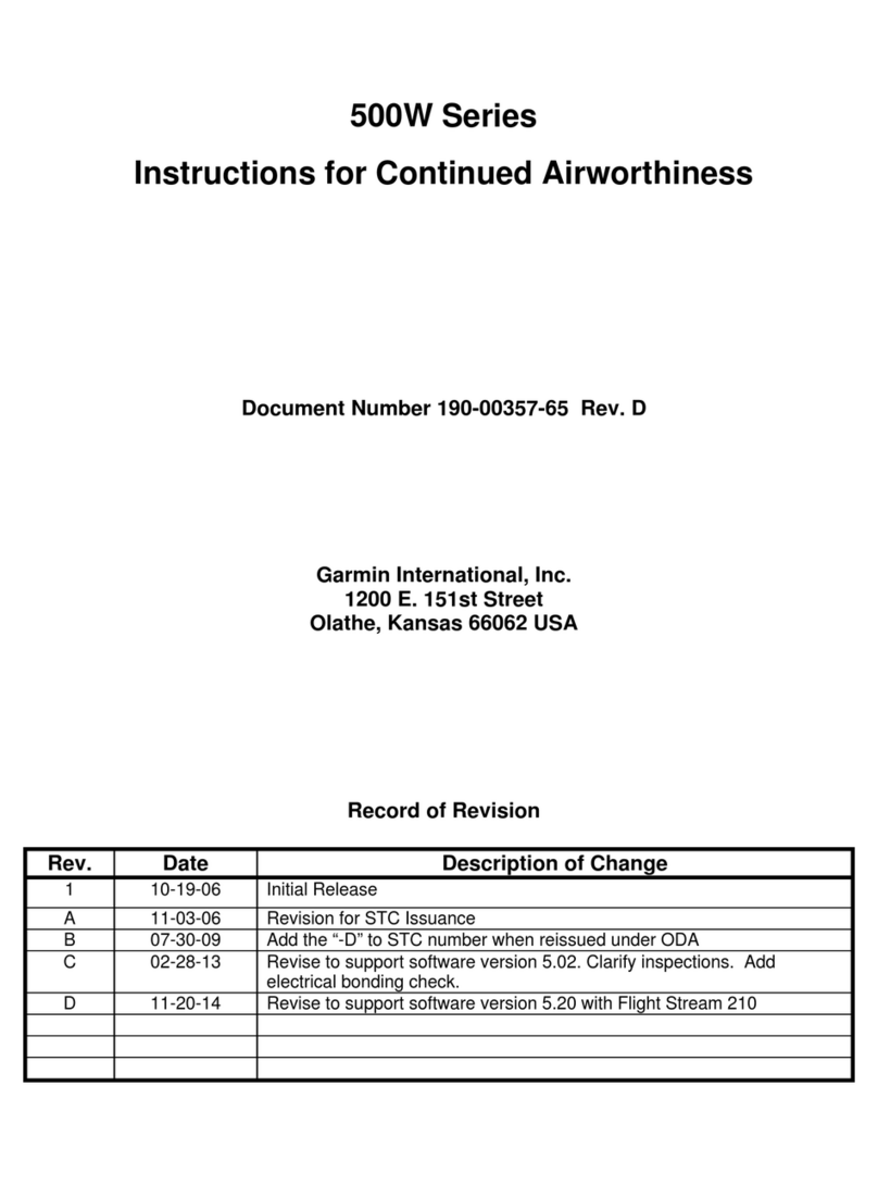 Garmin 500W Series instructions