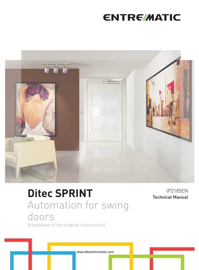Entrematic SPRINT PN Technical manual