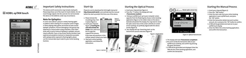 Kobil opTAN touch User manual