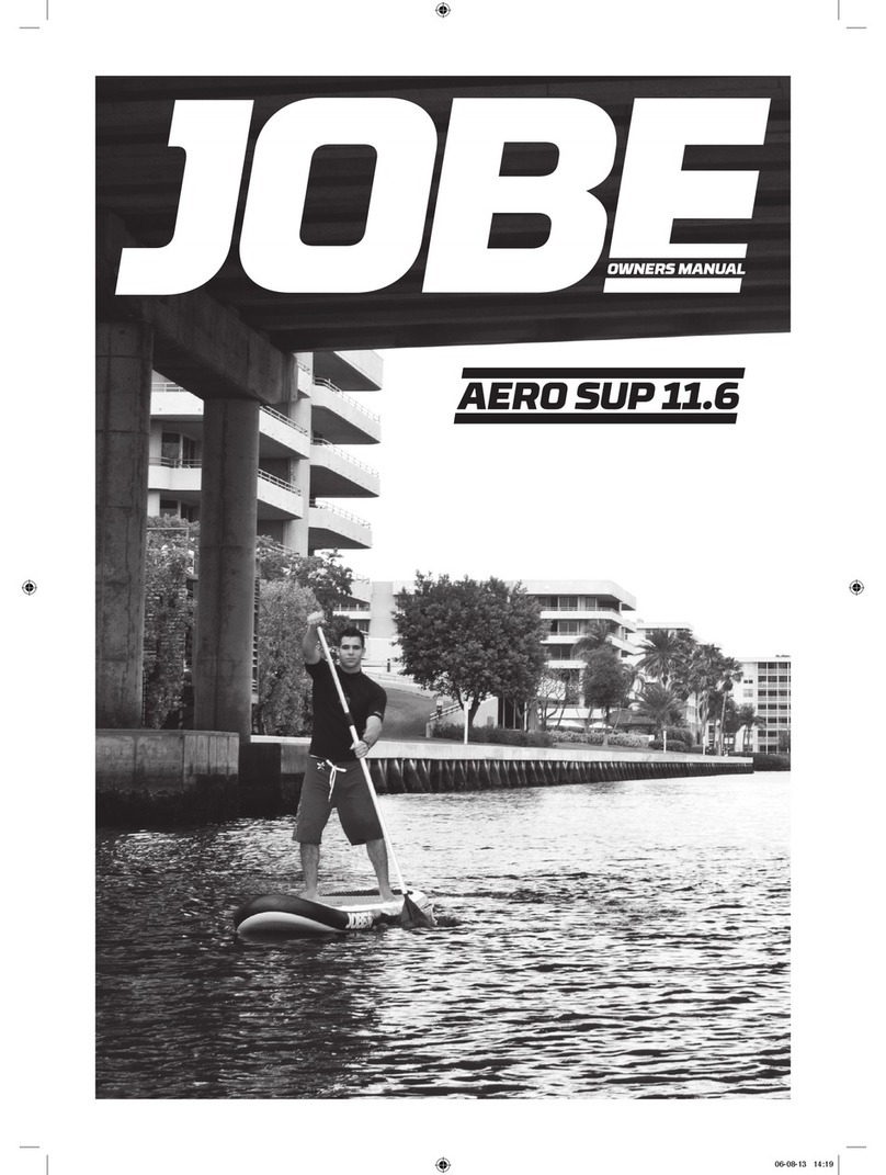 JOBE AERO SUP 11.6 owner's manual