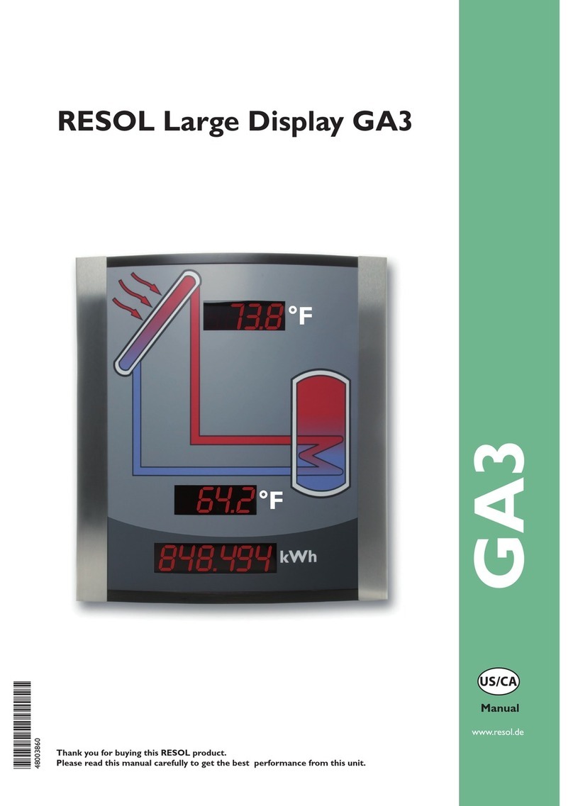 Resol GA3 manual