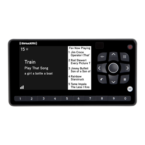 Sirius XM RAdio ONYX EZR quick start guide