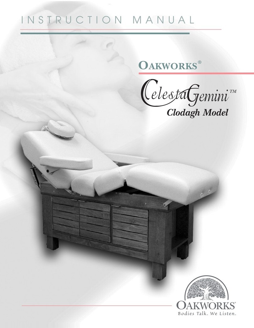 OAKWORKS Celesta Gemini CLODAGH instruction manual