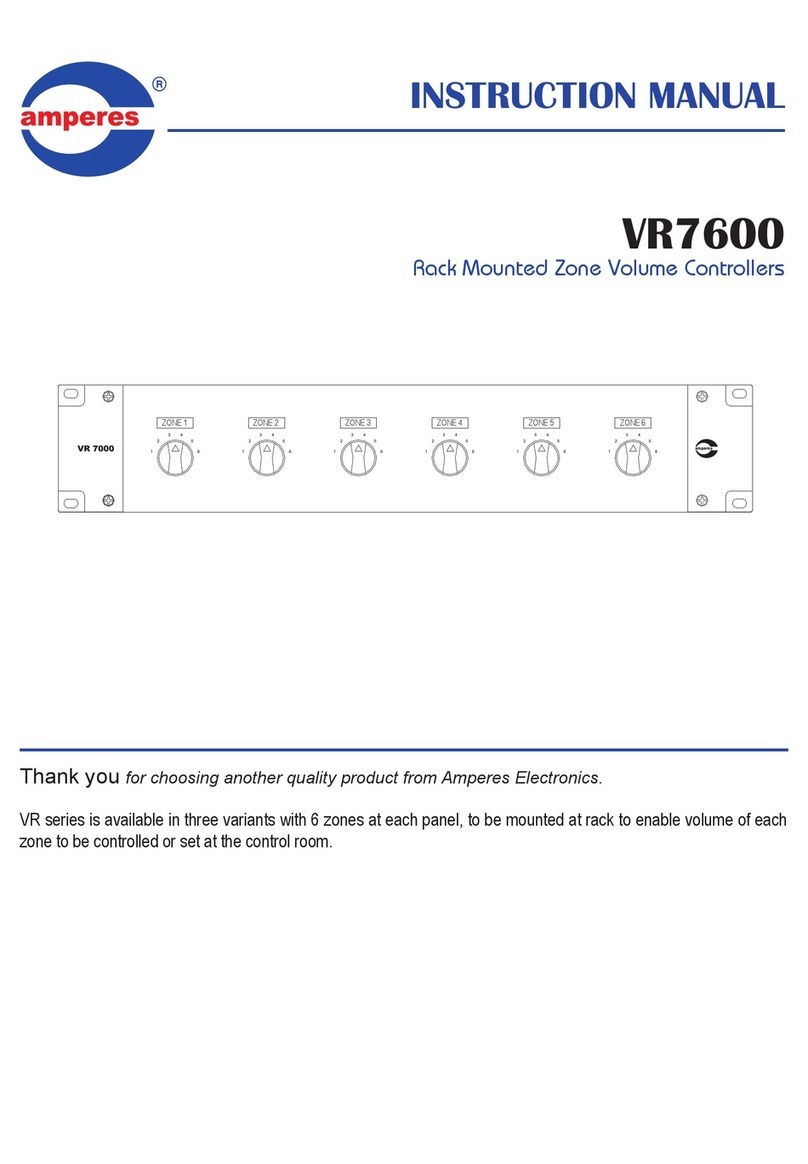 Amperes VR7605 User manual