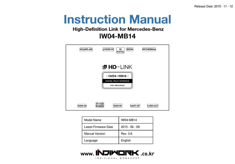 INDIWORK IW04-MB14 instruction manual
