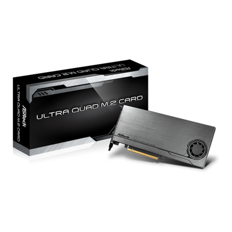 ASROCK ULTRA QUAD M.2 installation guide