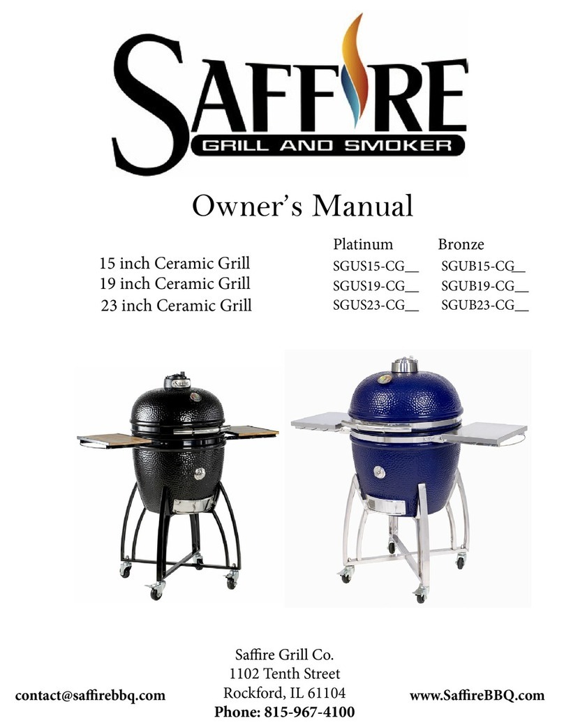 SAFFIRE SGUB15-CGOB owner's manual