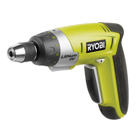 Ryobi CSD41 User manual