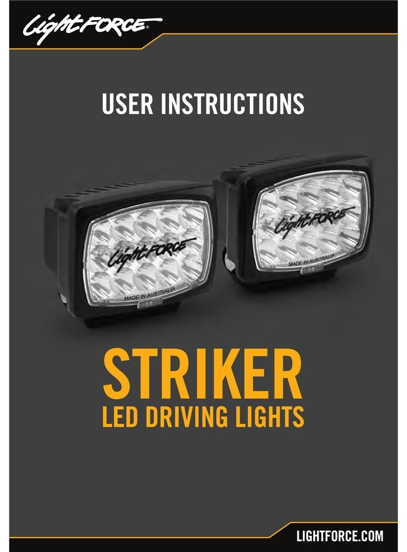 Lightforce Striker User instructions