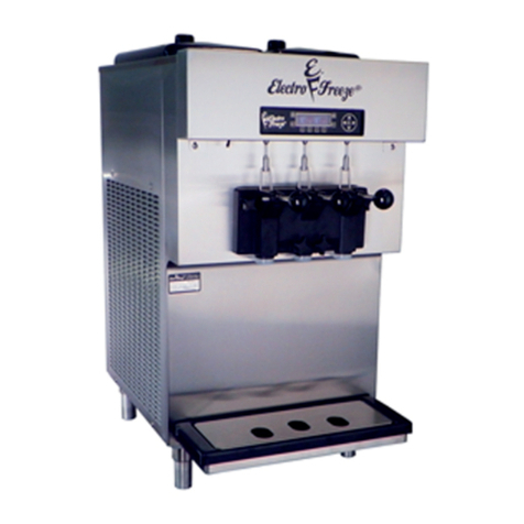 ELECTRO FREEZE SLX400C Operator's manual