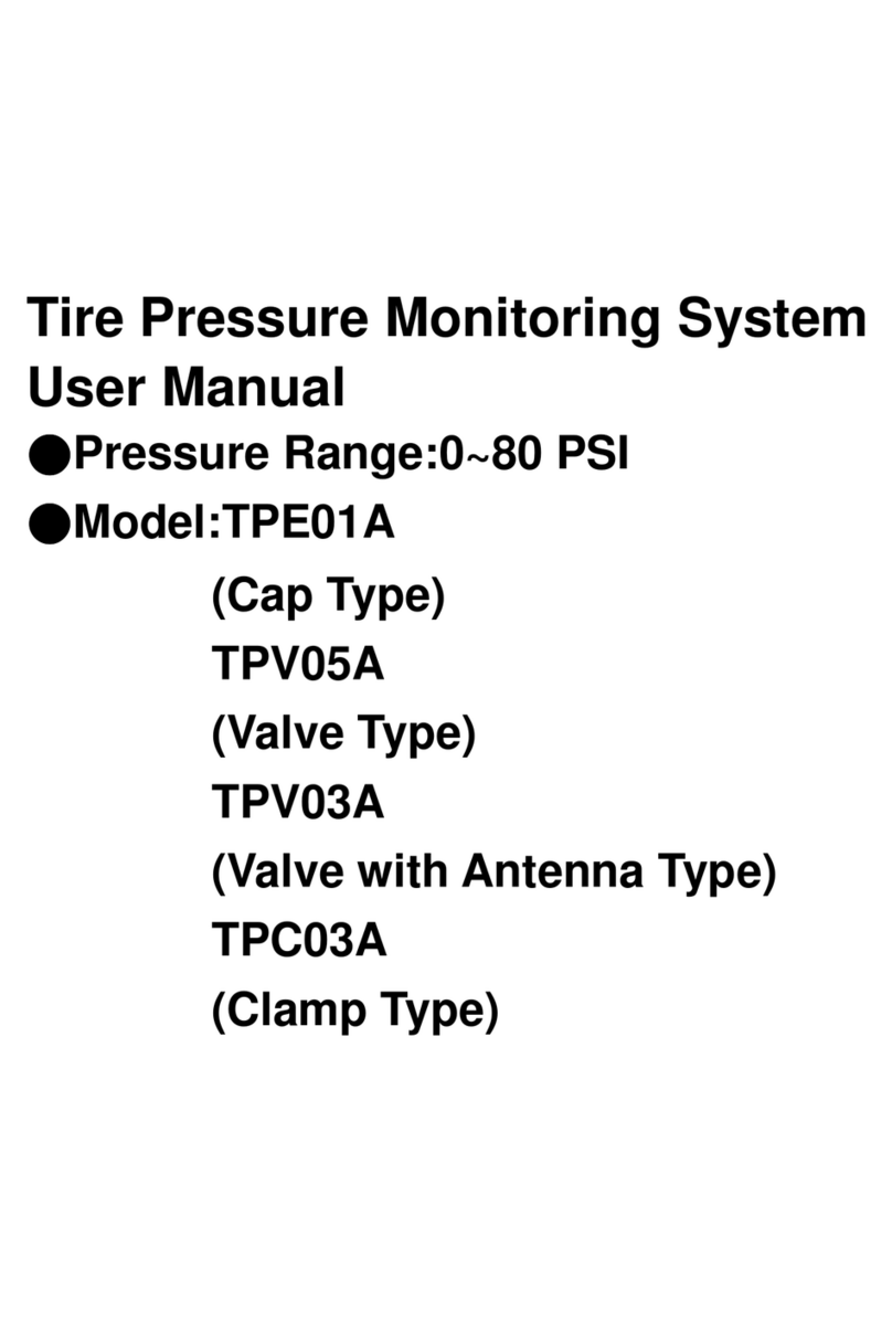 SensaTyre TPE01A user manual