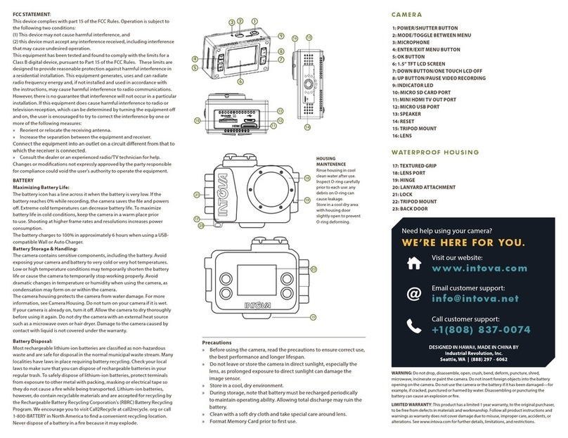 Intova DUB User manual Intova DUB User manual