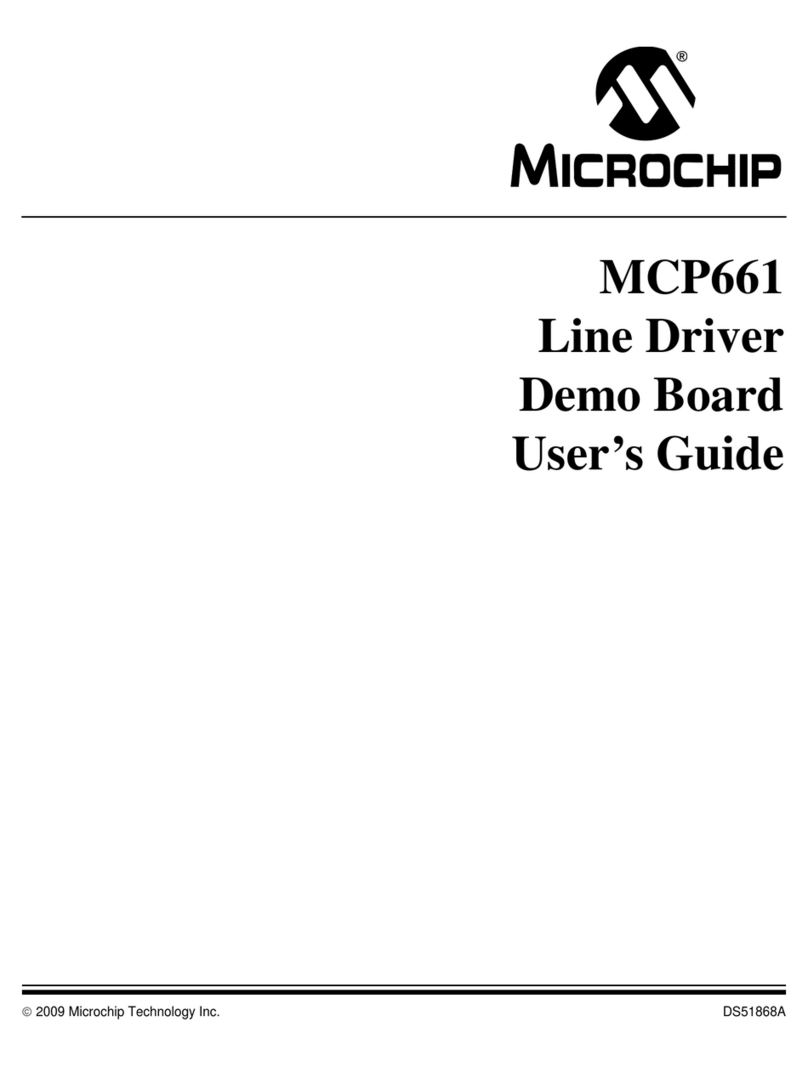 Microchip Technology MCP661 User manual
