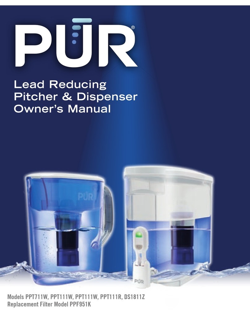 PUR PPT711W owner's manual