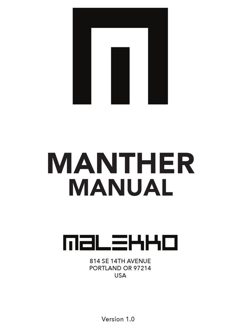 Malekko MANTHER manual Malekko MANTHER manual