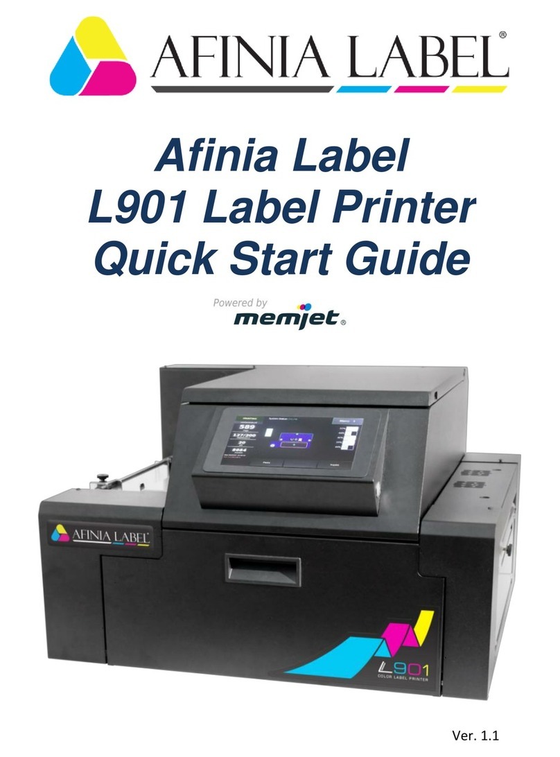 AFINIA LABEL L901 User manual
