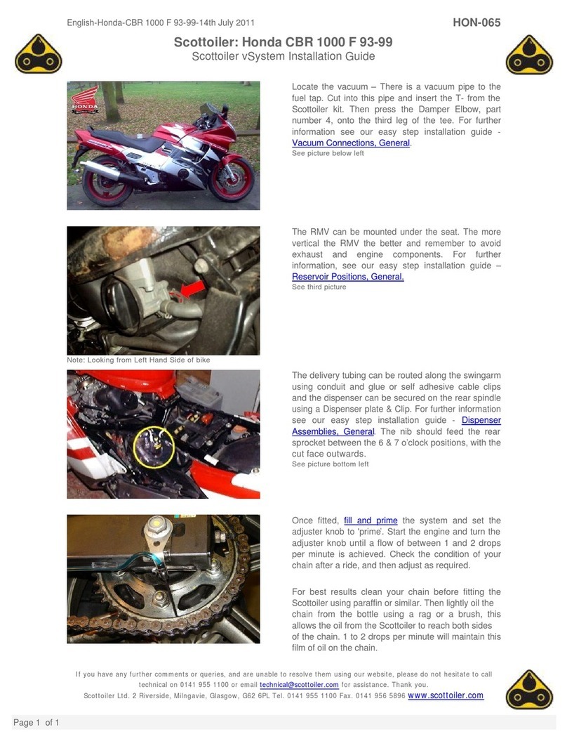 Scottoiler vSystem User manual