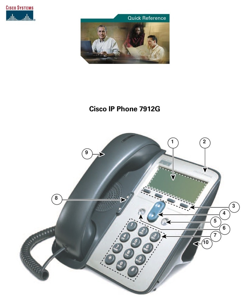 Cisco Unified 7912G User manual