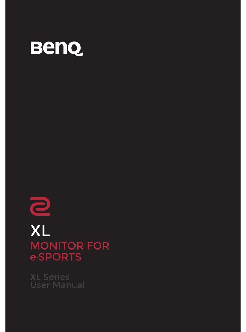 BenQ XL Series User manual