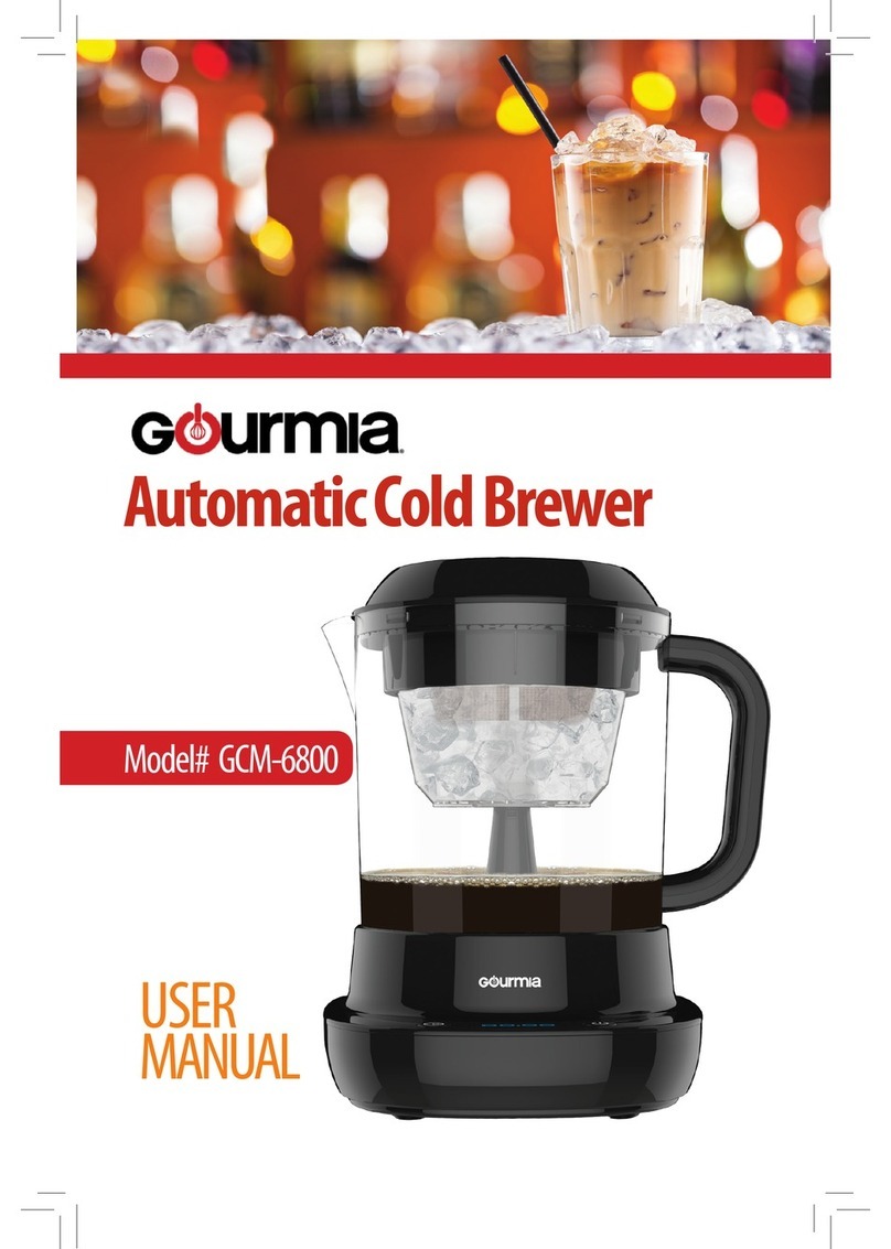Gourmia GCM-6800 user manual