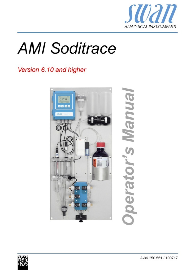 Swan Analytical Instruments AMI Soditrace Operator's manual