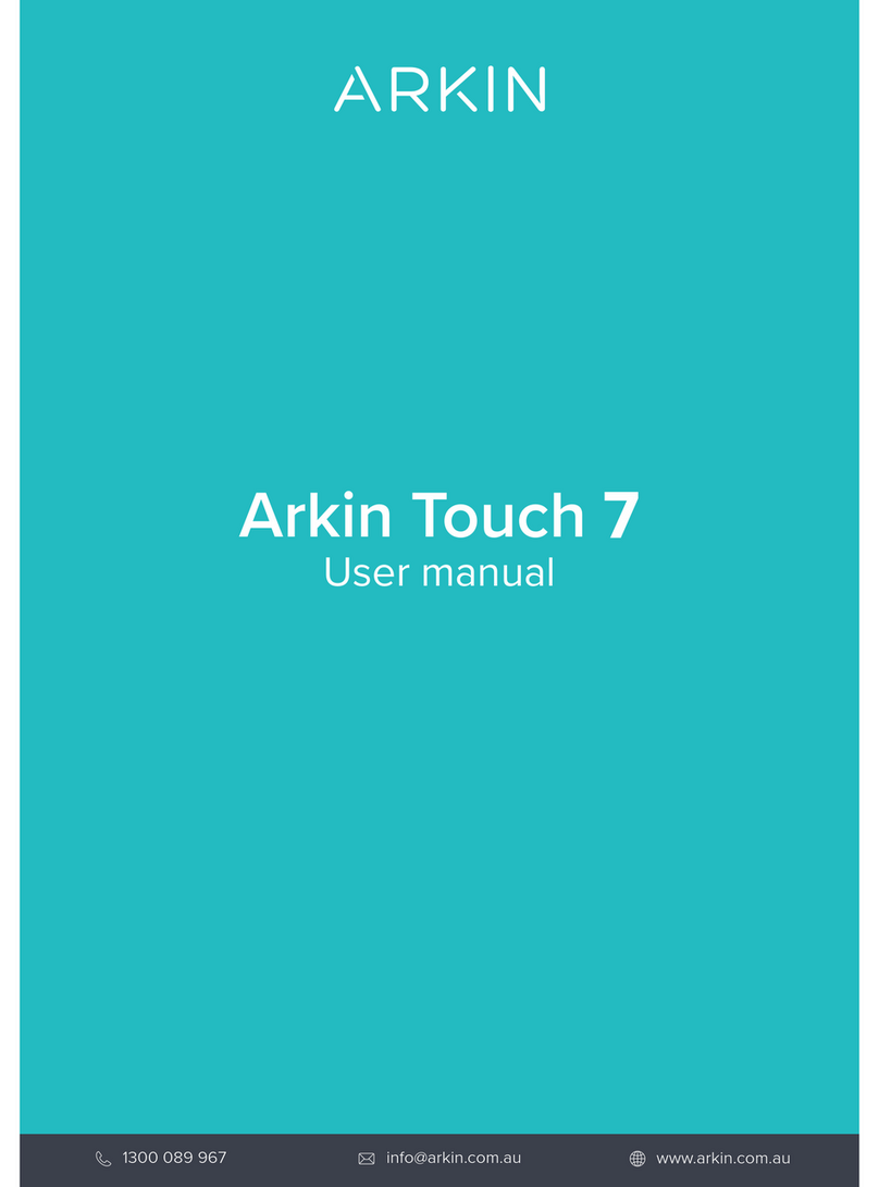 Arkin Touch 7 user manual