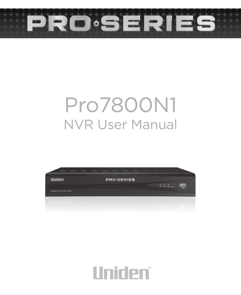 Uniden Pro7800N1 user manual