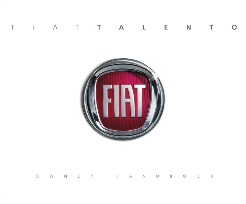 Fiat TALENTO User guide Fiat TALENTO User guide