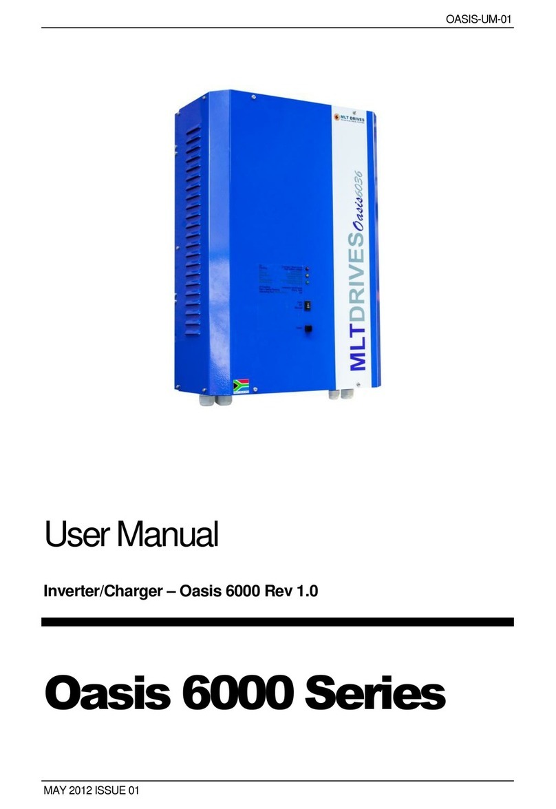 MLT Inverters Oasis 6036 User manual