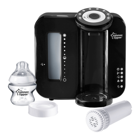 Tommee Tippee Perfect Prep Instructions for use