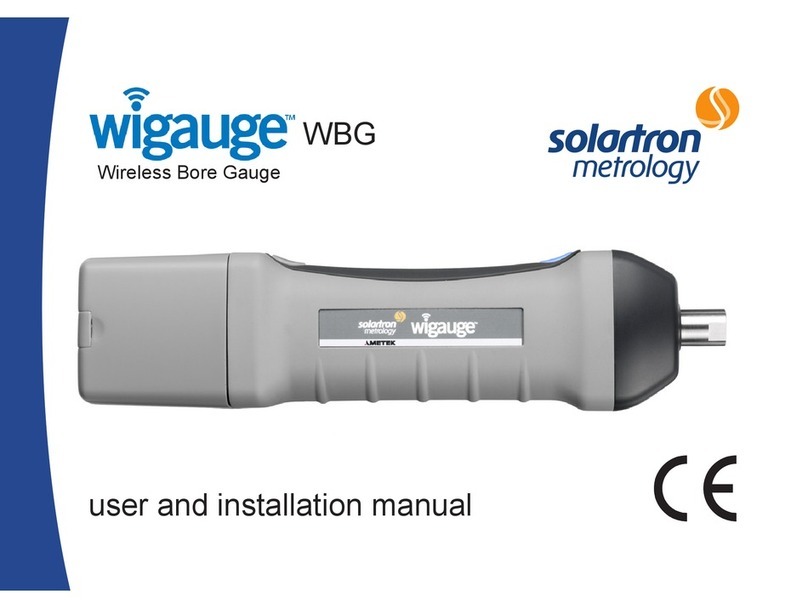Solartone Metrology WIGAUGE Operating manual
