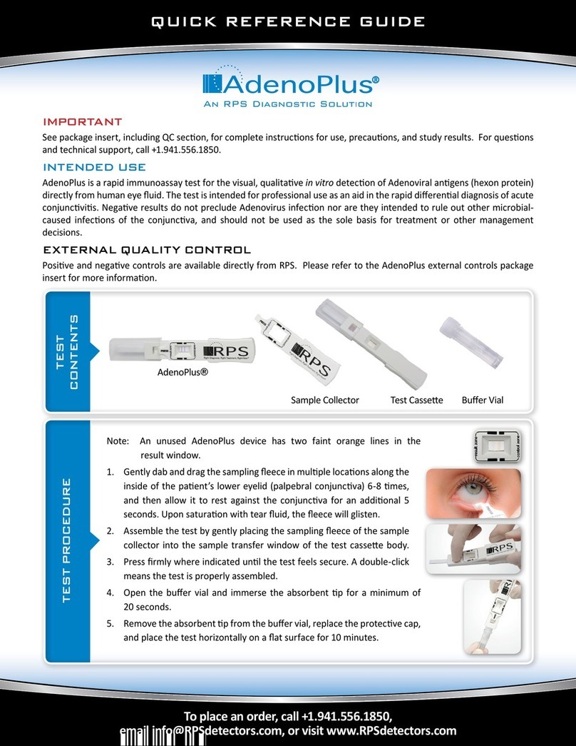 RPS AdenoPlus Quick reference guide