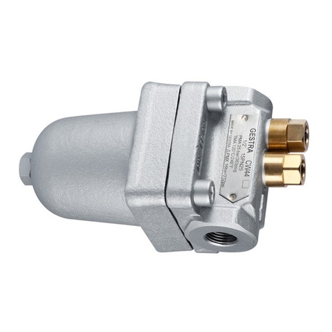 GESTRA CW 44 installation instructions