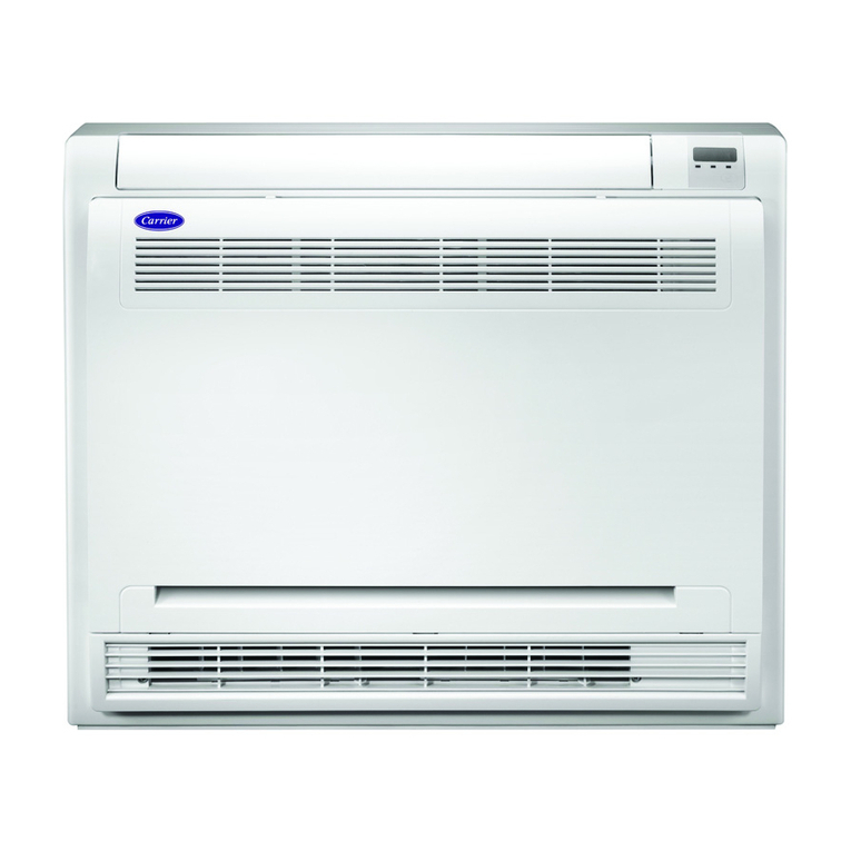 Carrier 42QZA009DS series User manual
